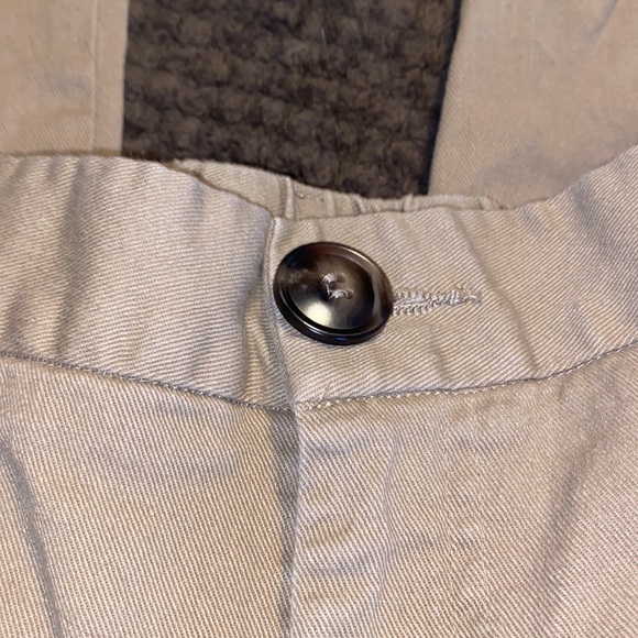 Khaki cargo style pants elastic ankles size medium EUC - Picture 5 of 16